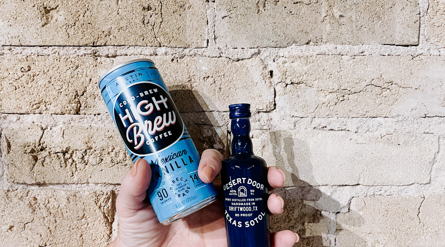 Easy Cold Brew Sotol Cocktail On The Go
